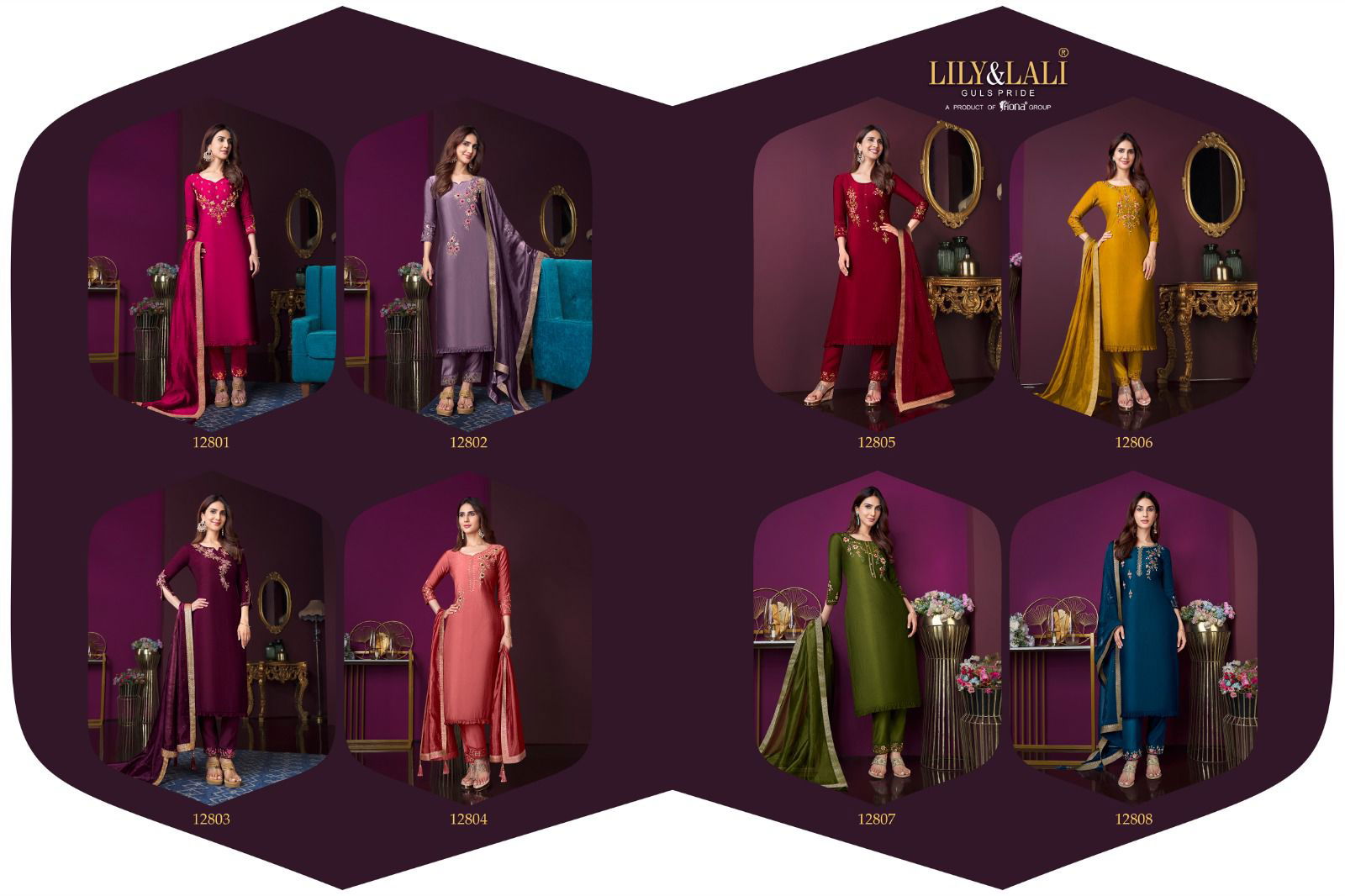 Modern Case By Lily Lali Designer Readymade Suits Catalog